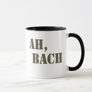 Caneca Ah Bach