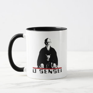 Caneca Aikido Morihei Ueshiba O'Sensei