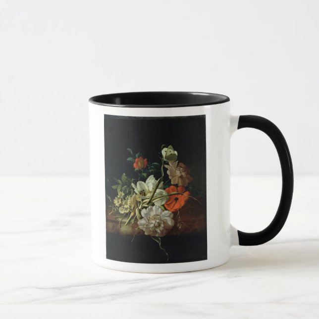 Caneca Ainda vida com flores (Direita)