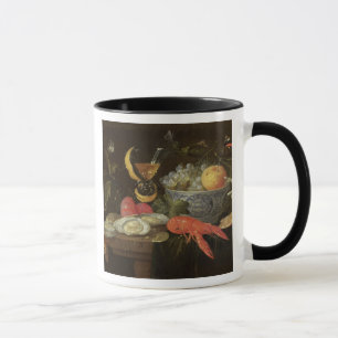 Caneca Ainda vida com fruta e marisco, 1653 (óleo sobre