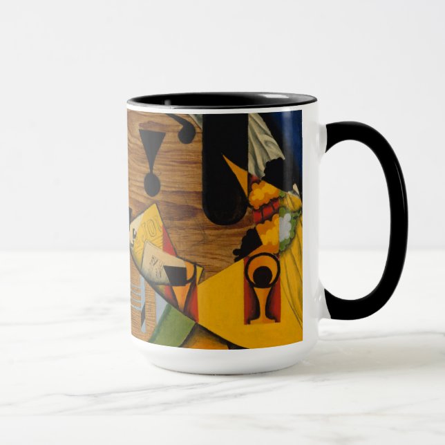 Caneca Ainda vida com uma guitarra (Direita)