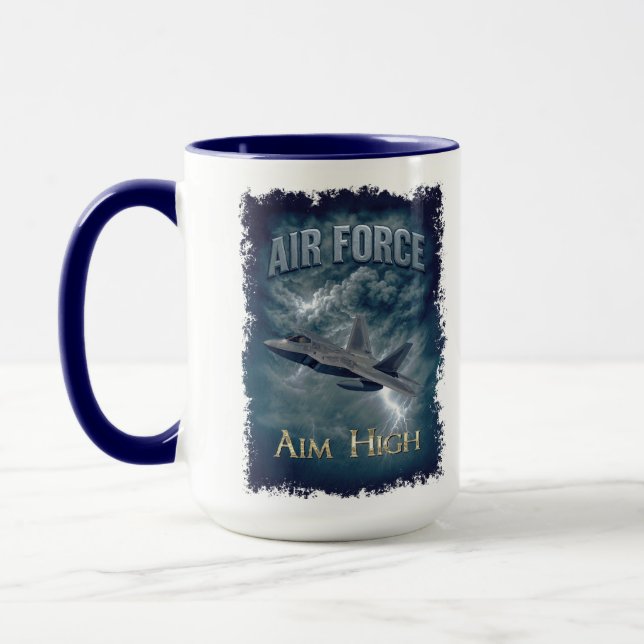 Caneca Air Force (USAF) (Esquerda)
