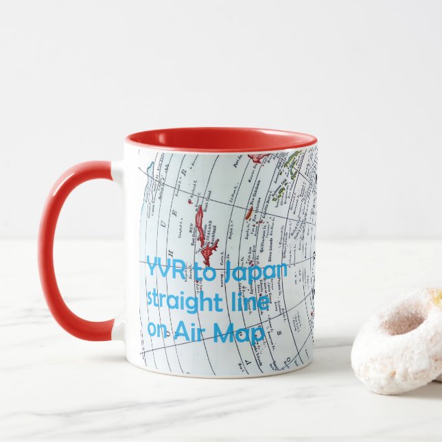 Caneca Air Map (Com Donut)