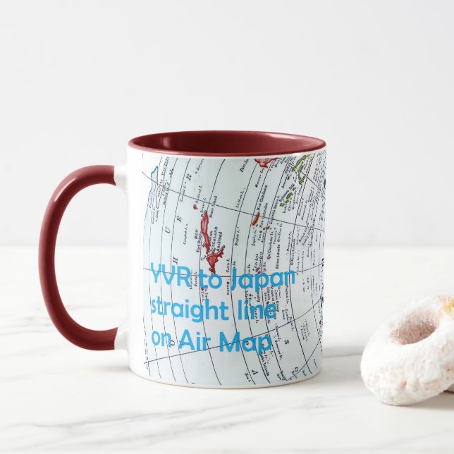 Caneca Air Map (Com Donut)
