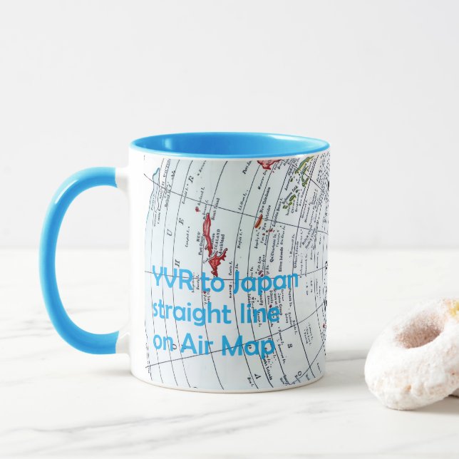 Caneca Air Map (Com Donut)