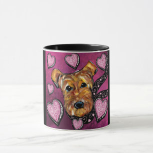 CANECA AIREDALE TERRIER