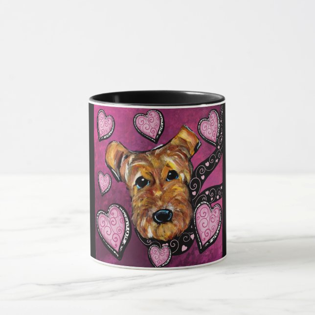CANECA AIREDALE TERRIER (Centro)