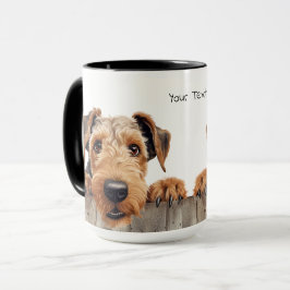 Caneca Airedale Terrier Dog Mug