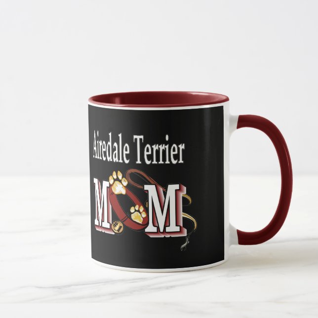 Caneca Airedale Terrier MOM (Direita)