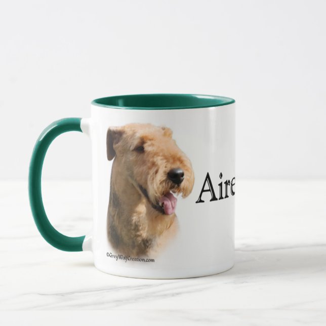 Caneca Airedale Terrier Trivia Mug (Esquerda)