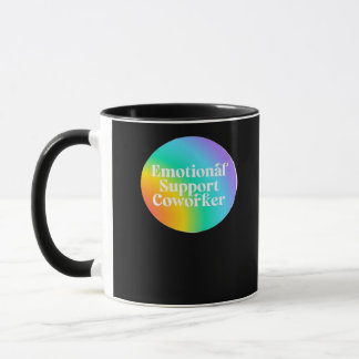 Caneca Ajuda Emocional Coworker Engraçado