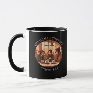 Caneca Ajuda Emocional - Coworker Motivation Office Compa