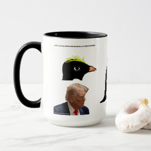 Caneca Ajude Macaroni Penguins por RoseWrites Mug