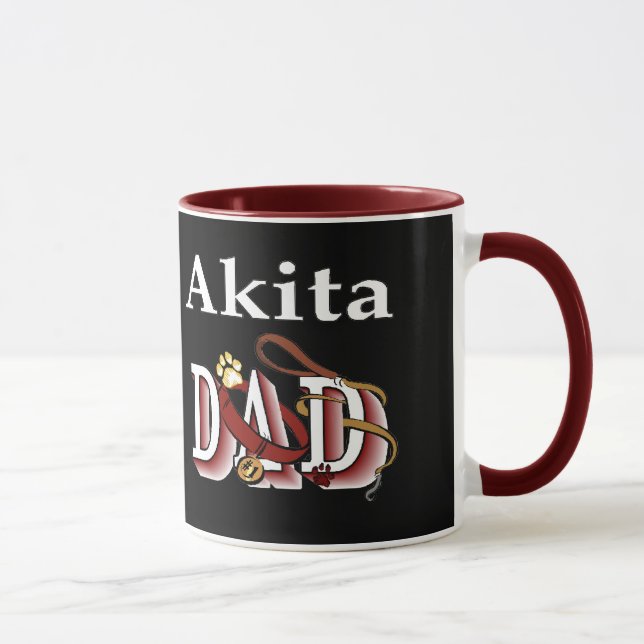 Caneca Akita Dog Pai (Direita)