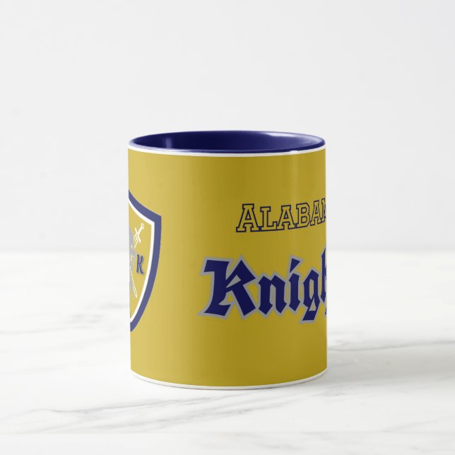 Caneca Alabama Knights Marinho Mug (Centro)