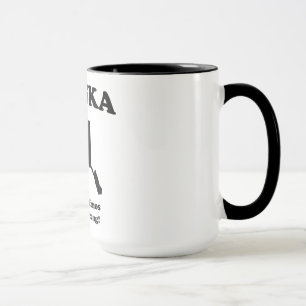 Caneca Alaska 11.623 esquimós não pode ser errado!