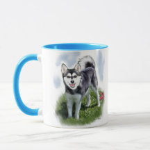 Alaskan Klee Kai Art