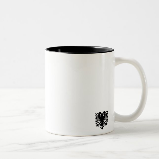 Caneca albanesa simples (Direita)