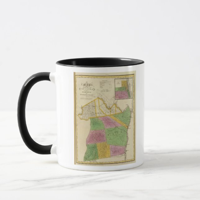 Caneca Albany, condados de Schenectady (Esquerda)