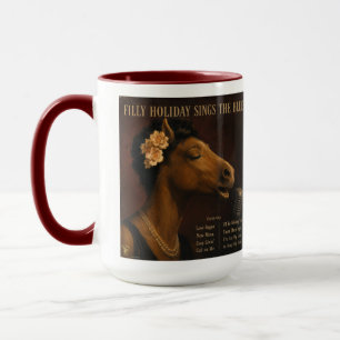 Caneca Álbum de Férias da Filly: uma Paródia