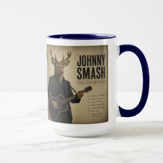 Caneca Álbum de Johnny Smash: uma Paródia