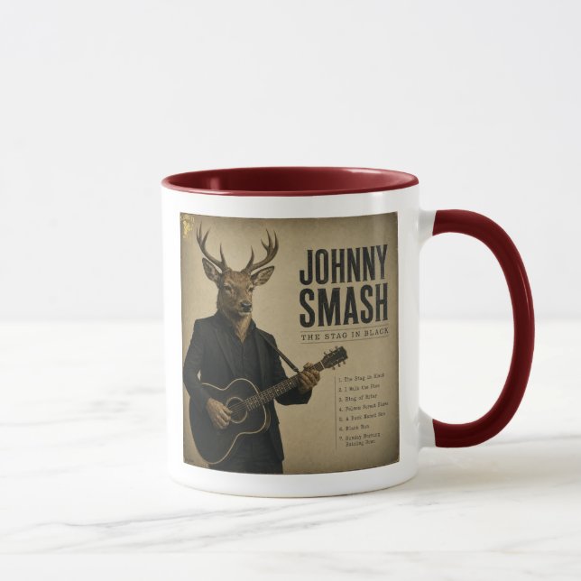 Caneca Álbum de Johnny Smash: uma Paródia (Direita)