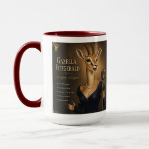 Caneca Álbum Gazella Fitzgerald: uma Paródia