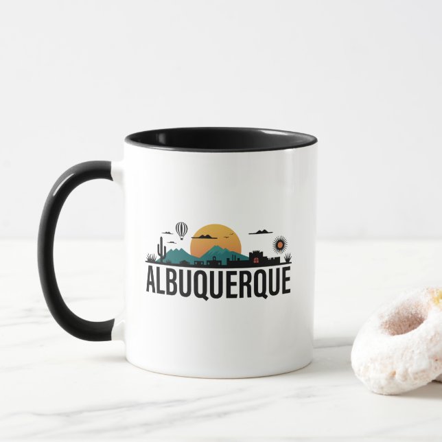 Caneca Albuquerque Novo México (Com Donut)