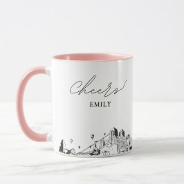 Caneca Albuquerque Wedding Personalised Coffee Mug