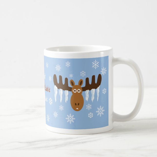 Caneca Alces do chocolate de Head_Icicle Antlers_Hot dos (Direita)