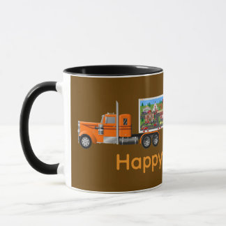Caneca Aldeia LRT de Outono/Natal em Big Rig