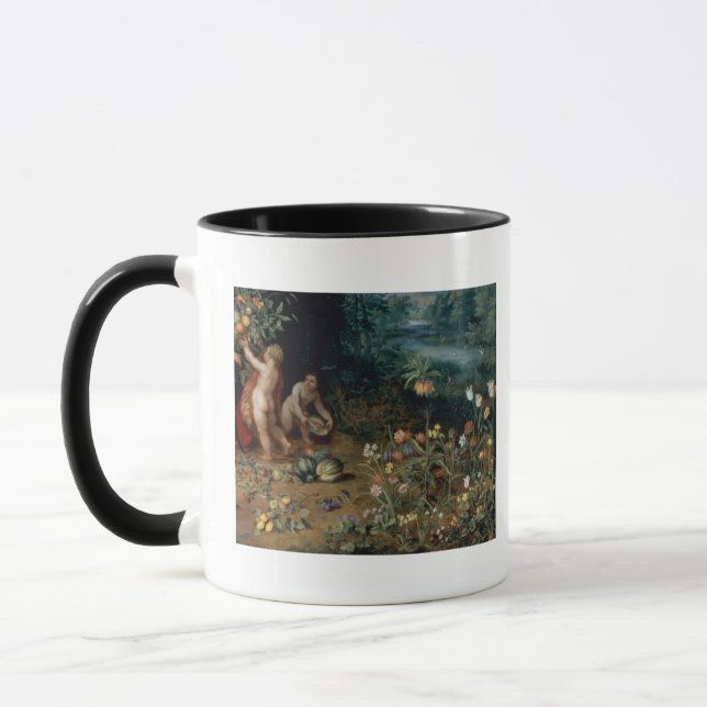 Caneca Alegoria da abundância, detalhe (Esquerda)