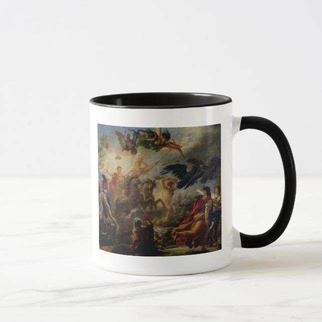Caneca Alegoria da batalha de Austerlitz (Direita)