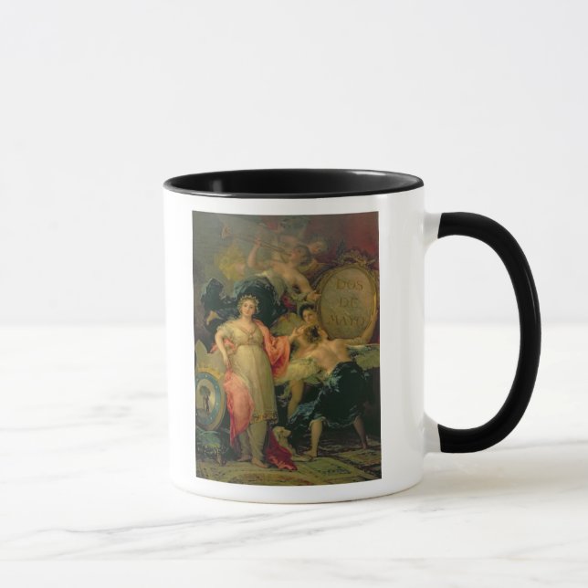Caneca Alegoria da cidade de Madrid, 1810 (Direita)