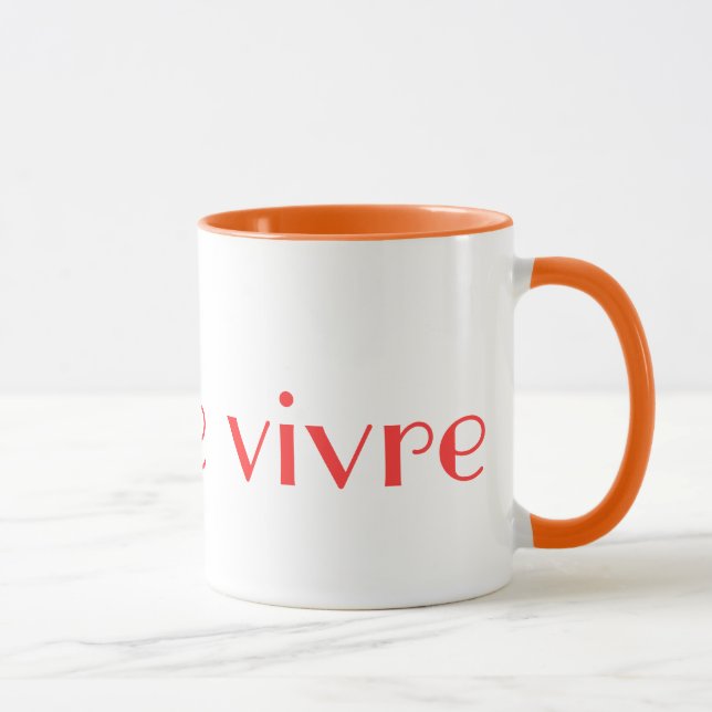 Caneca Alegria da vida/caneca de vida (Direita)