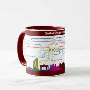 Caneca " Alemanha: 2021/heute BERLIN - U/S-Bahn Tasse
