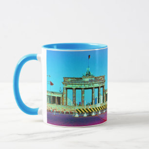 Caneca Alemanha Antiga Berlim Portão de Brandemburgo