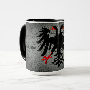 Caneca Alemanha para sempre/bandeira do império alemão 