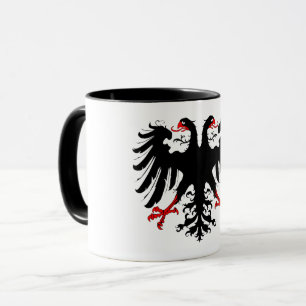Caneca Alemanha para sempre/bandeira do império alemão 