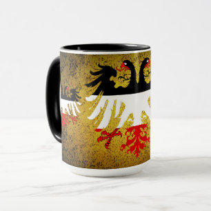 Caneca Alemanha para sempre/bandeira do império alemão du