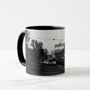 Caneca Alemanha Vintage ópera de Frankfurt 1970