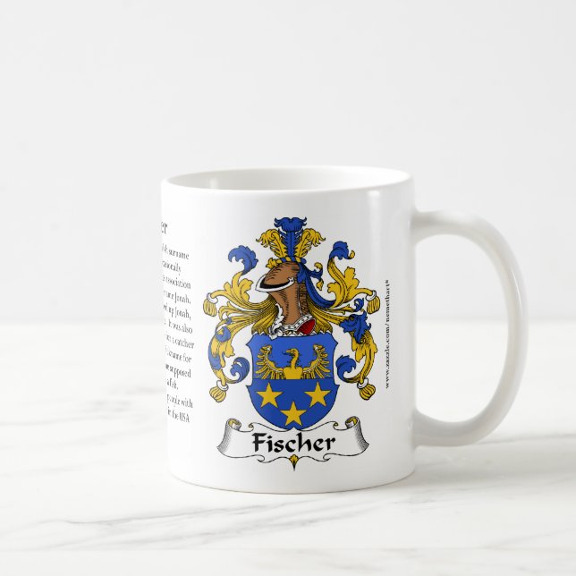 Caneca (alemão) da brasão da família de Fischer (Direita)