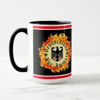 Caneca Alemão/Deutschland Para Sempre/águia/cruz de ferro