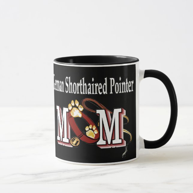 Caneca alemão ponteiro abreviado presentes mães (Direita)
