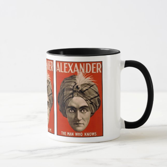 Caneca Alexander o homem que sabe a mágica (Direita)