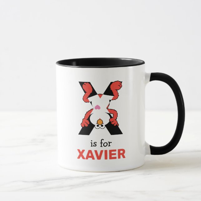 Caneca Alfabeto do Elmo | X Raio-X (Direita)