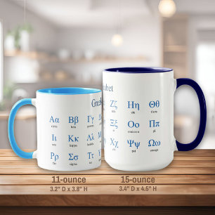 Caneca Alfabeto Grego