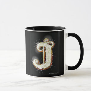 Caneca Alfabeto J de Bling