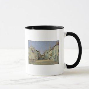 Caneca Alfred Sisley   Rua de la Chaussee em Argenteuil