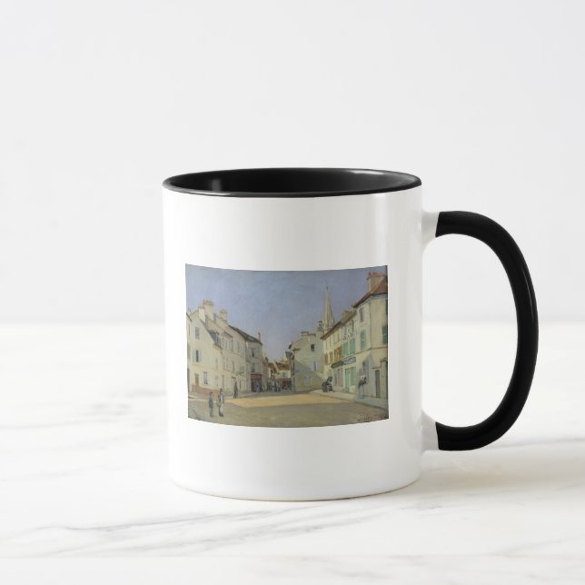 Caneca Alfred Sisley | Rua de la Chaussee em Argenteuil (Direita)